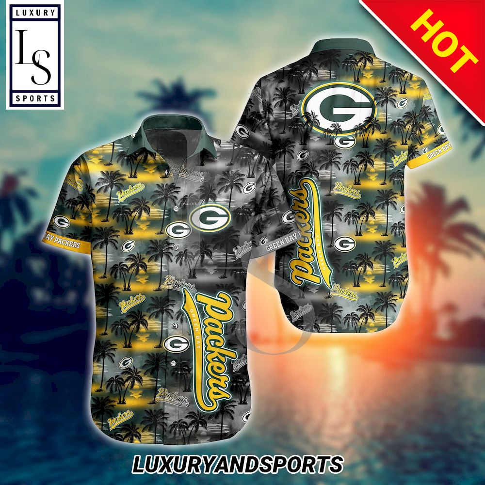 NFL Green Bay Packers Aloha Hawaiian Shirt