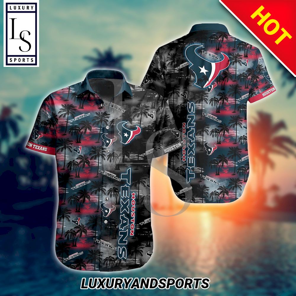 NFL Houston Texans Aloha Hawaiian Shirt