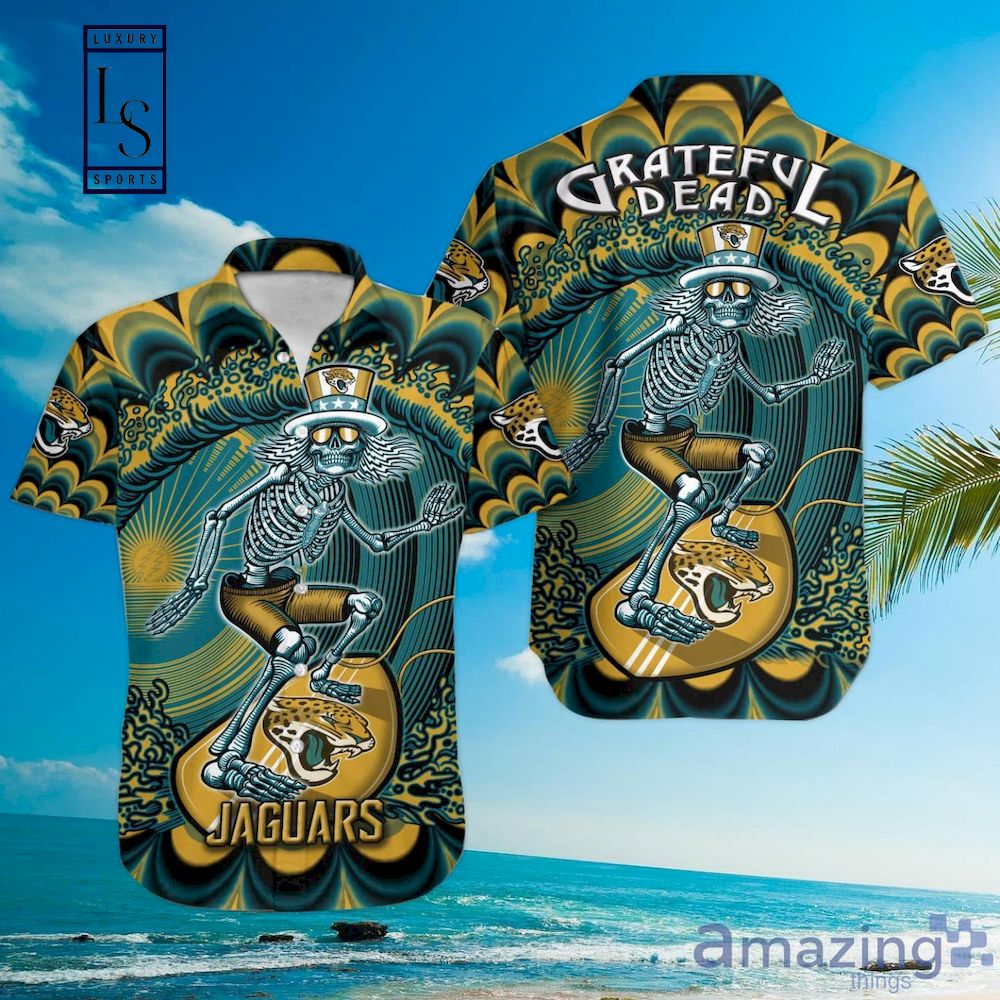 NFL Jacksonville Jaguars Grateful Dead Hawaiian Shirt