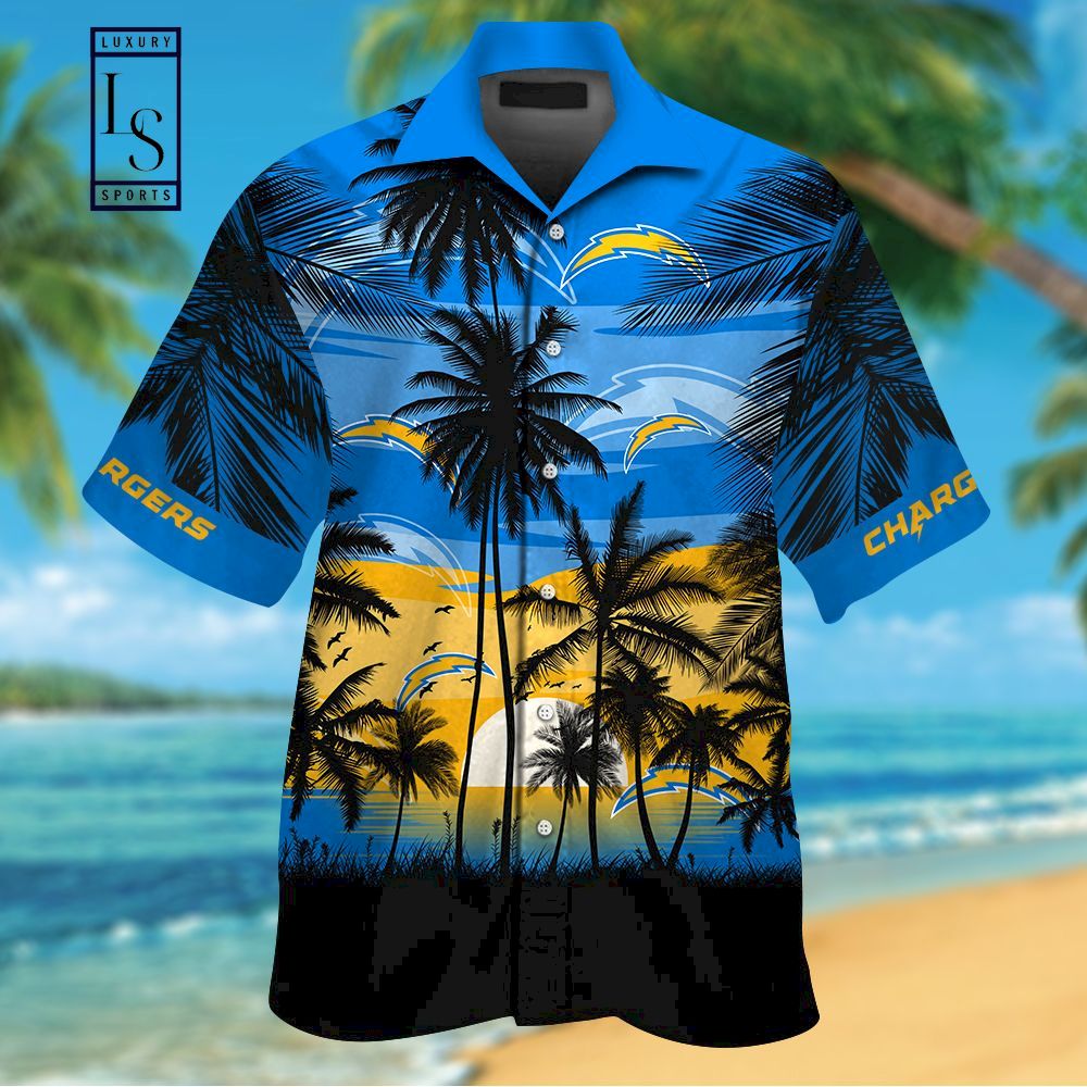 NFL Los Angeles Rams Tropical Hawaiian Shirt