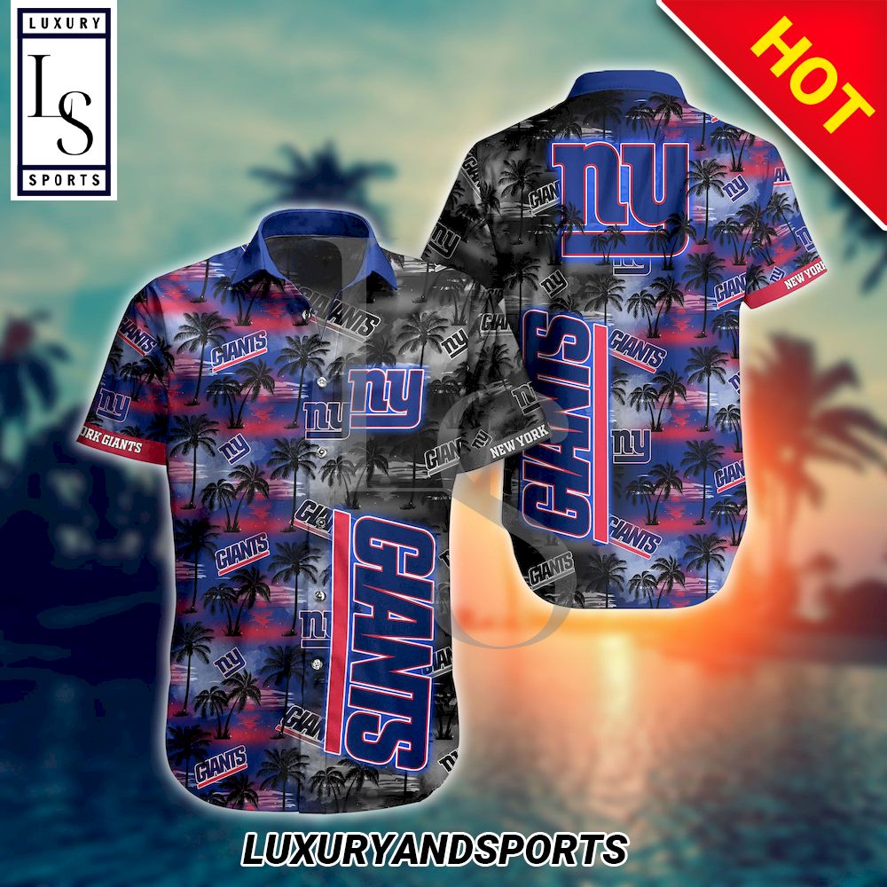 NFL New York Giants Aloha Hawaiian Shirt