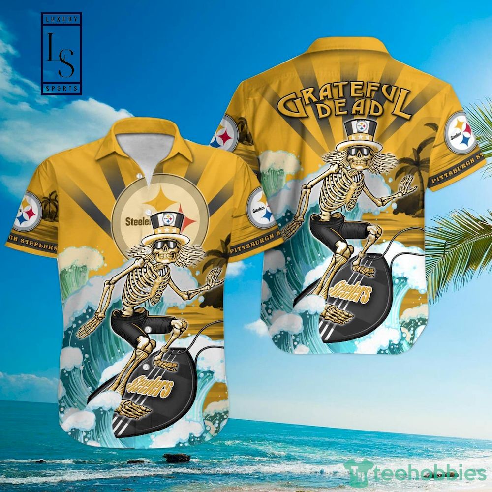 NFL Pittsburgh Steelers Grateful Dead Hawaiian Shirt