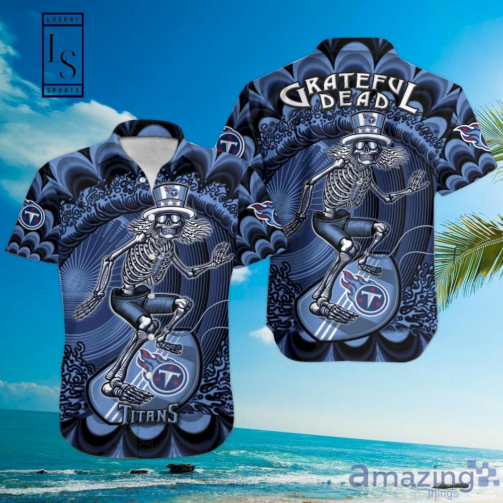 NFL Tennessee Titans Grateful Dead Hawaiian Shirt