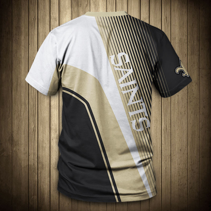 New Orleans Saints T-shirt 3D Short Sleeve O Neck gift for fan NFL