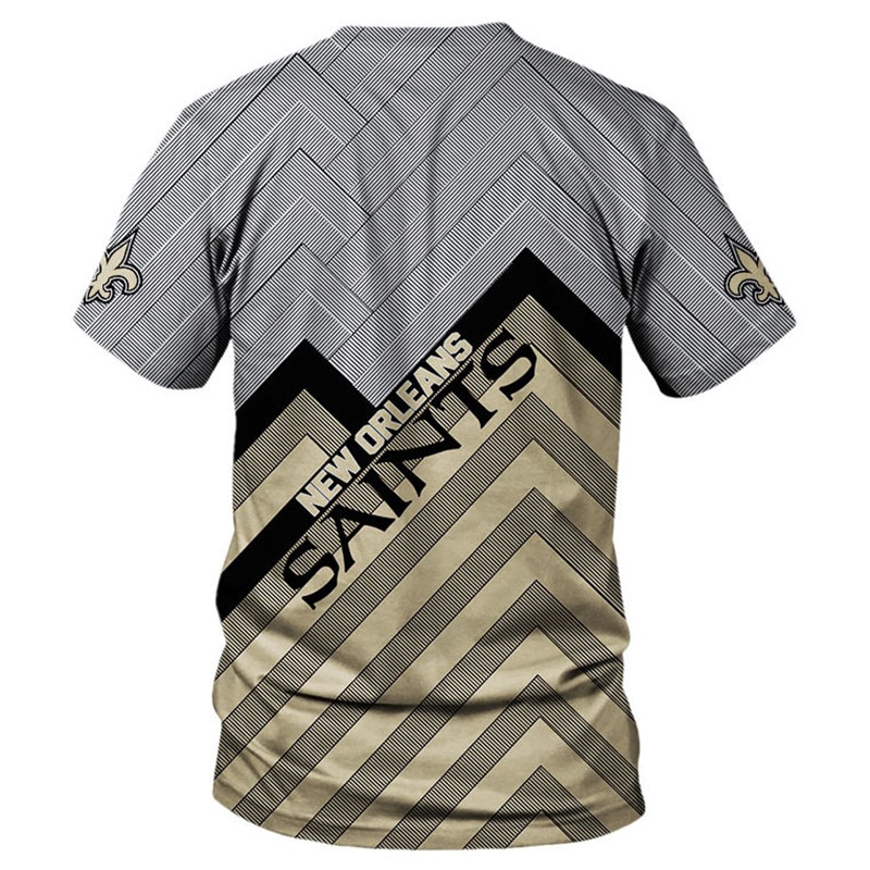 New Orleans Saints T-shirt Short Sleeve custom cheap gift for fans