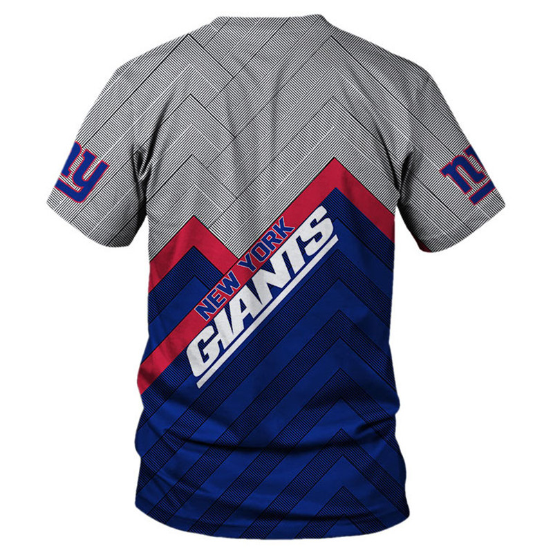 New York Giants T-shirt Short Sleeve custom cheap gift for fans