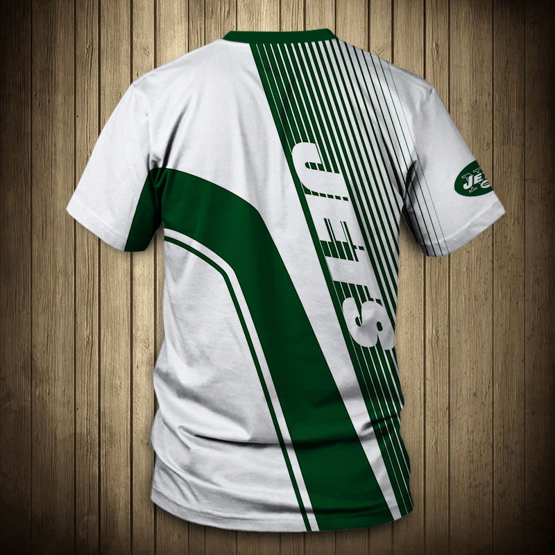 New York Jets T-shirt 3D Short Sleeve O Neck gift for fan NFL