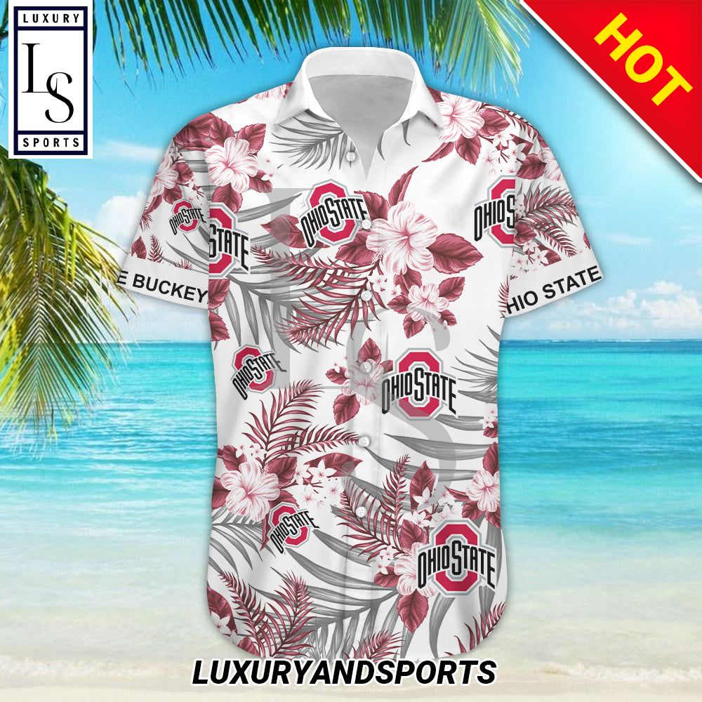 Ohio State Buckeyes Hawaiian Shirt 3D