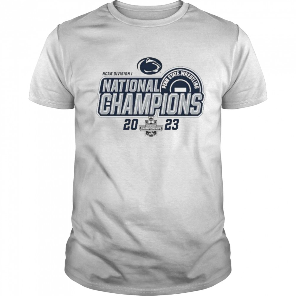 Penn State 2023 Wrestling NCAA National Champions T-Shirt