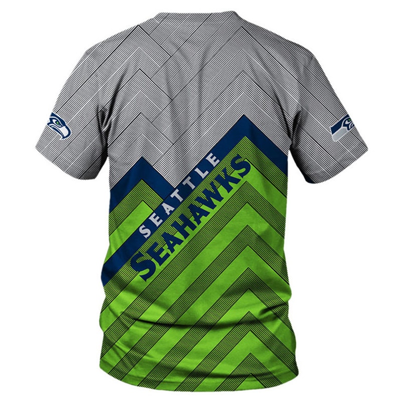 Seattle Seahawks T-shirt Short Sleeve custom cheap gift for fans