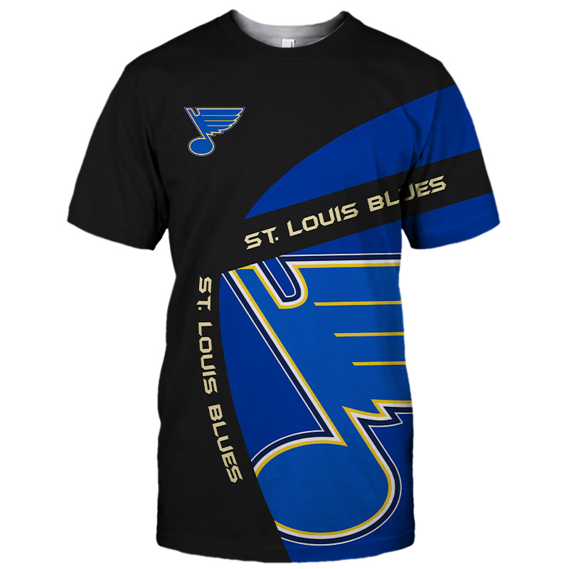 St. Louis Blues T-shirt 3D cute short Sleeve gift for fans