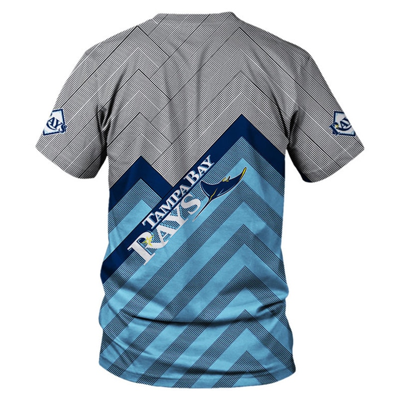 Tampa Bay Rays T-shirt 3D Short Sleeve O Neck gift for fan