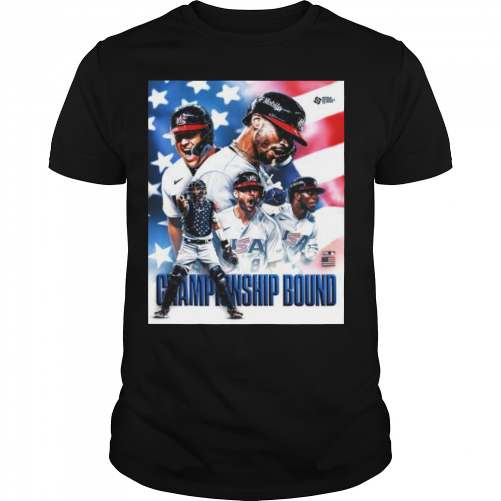 USA Baseball 2023 world baseball championship bound shirt