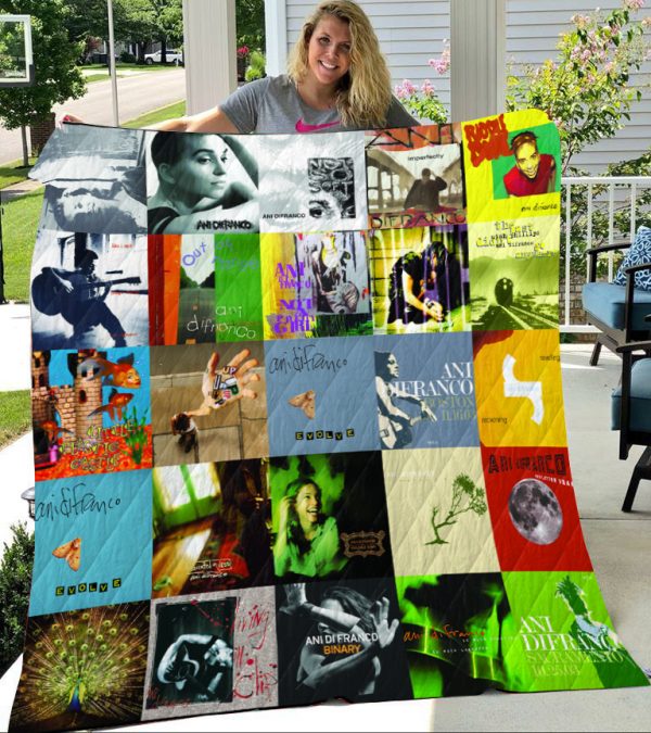 Ani Difranco Quilt Blanket