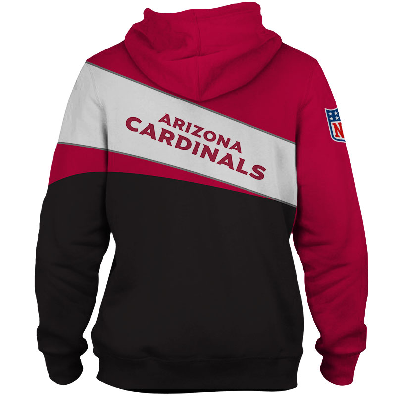 Arizona Cardinals Hoodie 3D Long Sleeve Pullover new season