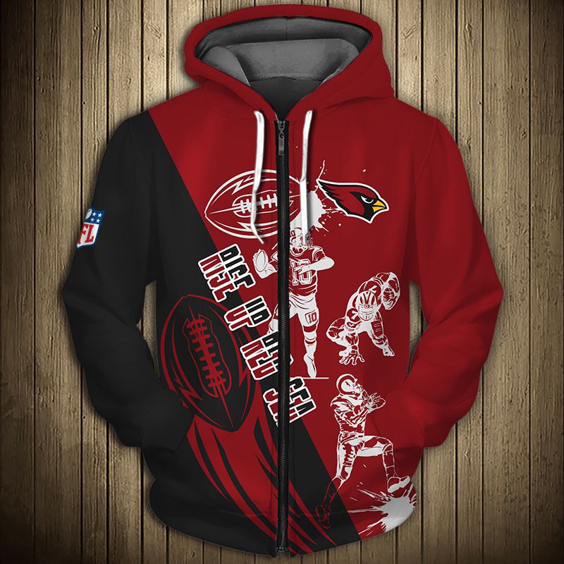 Arizona Cardinals Hoodie 3D design Cartoon player cute Sweatshirt