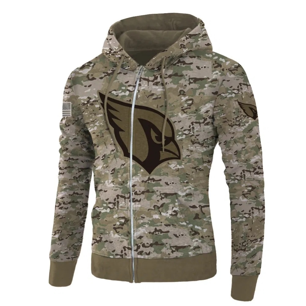 Arizona Cardinals Hoodie Army graphic Sweatshirt Pullover gift for fans