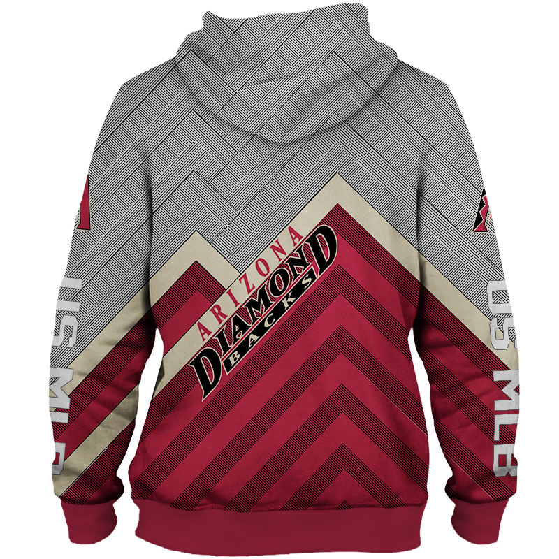 Arizona Diamondbacks hoodie 3D cheap baseball Sweatshirt for fan MLB