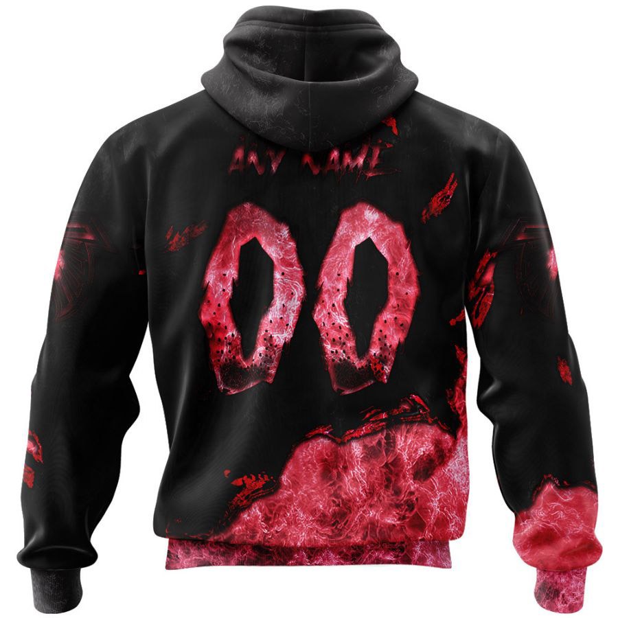 Atlanta Falcons Hoodie 3D devil eyes gift for fans