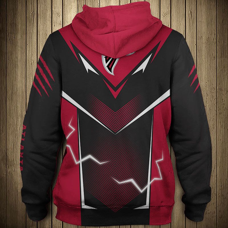 Atlanta Falcons Hoodie lightning graphic gift for men