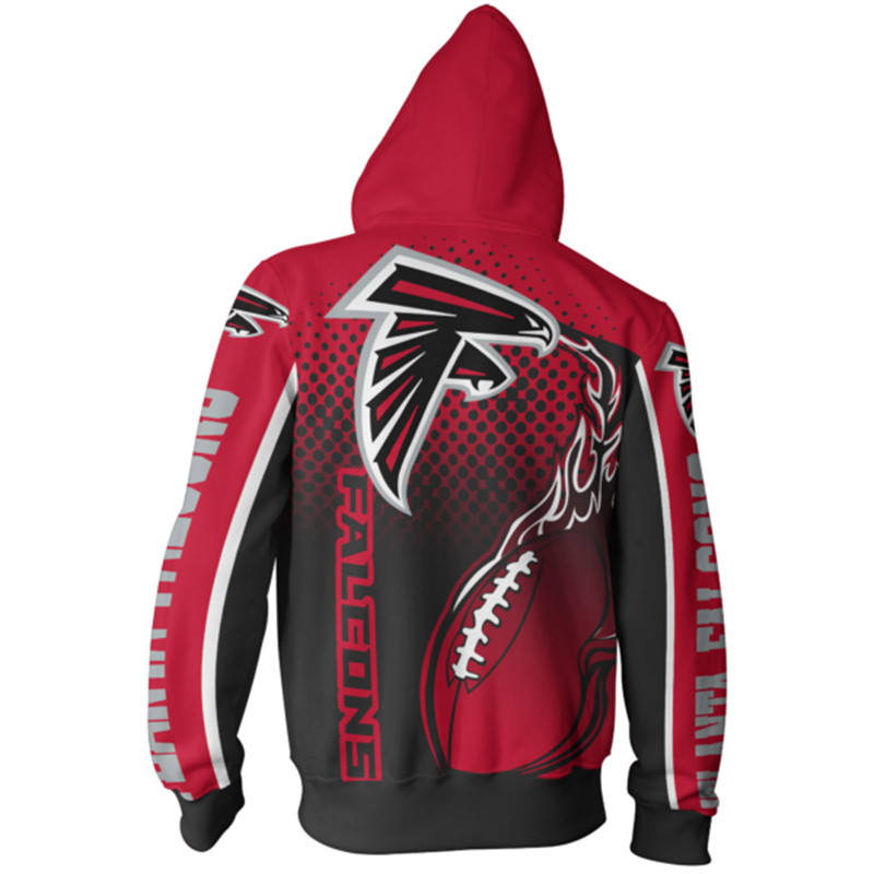 Atlanta Falcons Hoodies Cute Flame Balls graphic gift for men