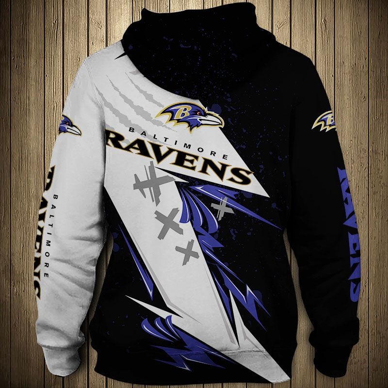 Baltimore Ravens Hoodies Thunder graphic gift for men