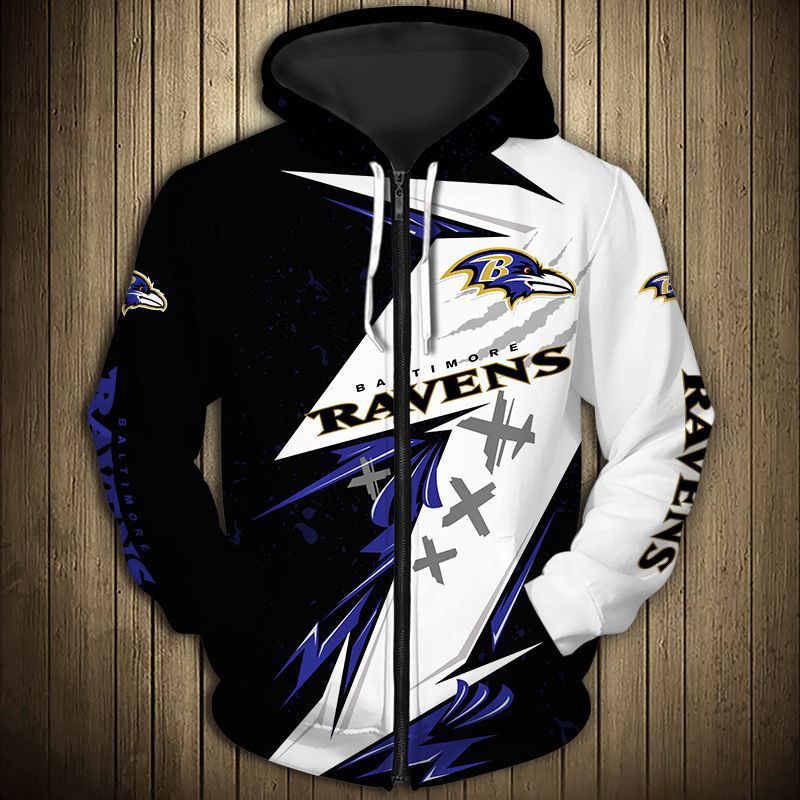 Baltimore Ravens Hoodies Thunder graphic gift for men