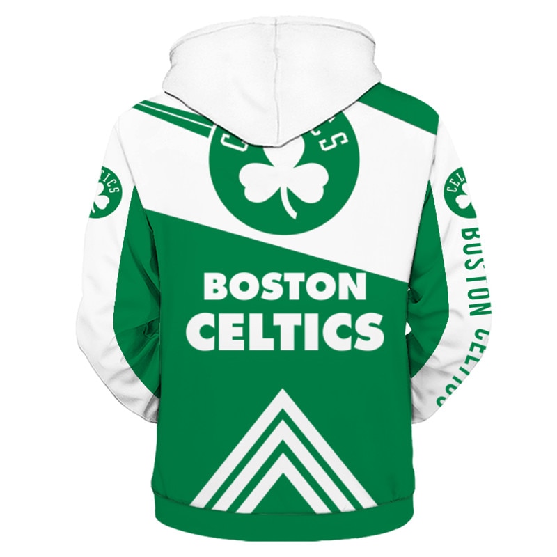 Boston Celtics hoodie 3D cheap basketball Sweatshirt for fans