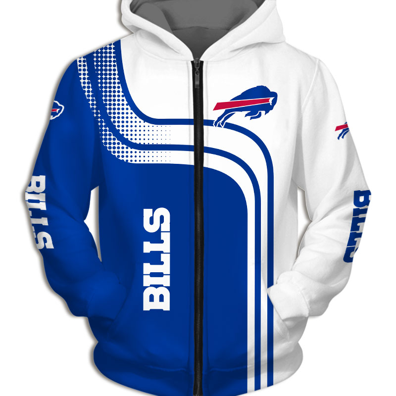 Buffalo Bills Hoodie 3D one way Sweatshirt