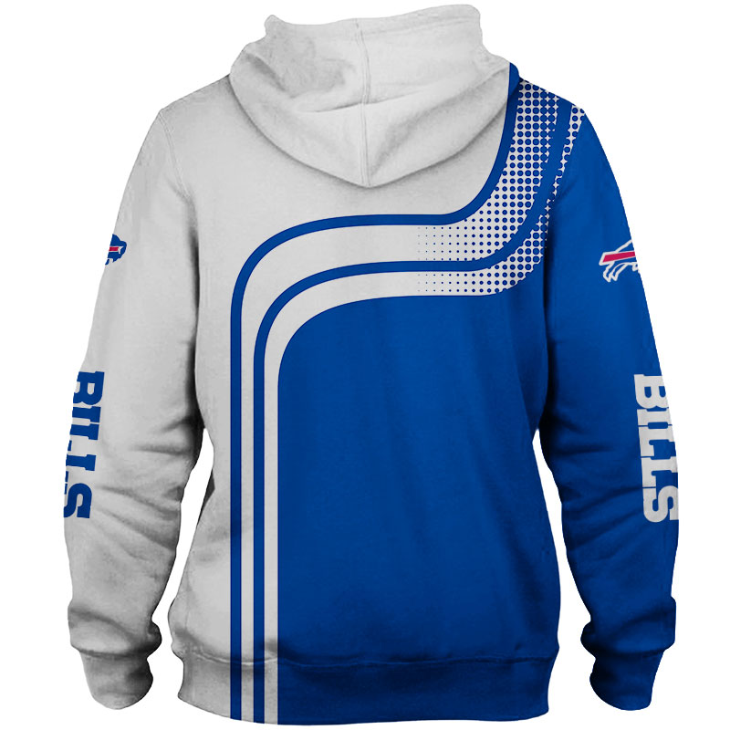 Buffalo Bills Hoodie 3D one way Sweatshirt
