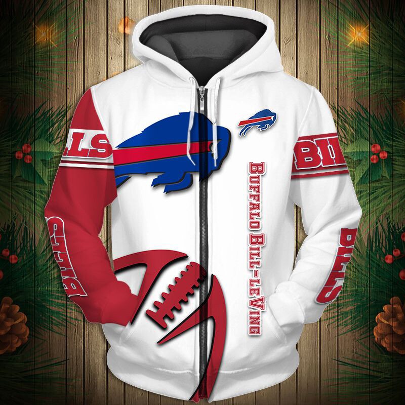 Buffalo Bills Hoodie 3D Graphic balls cheap Sweatshirt Pullover