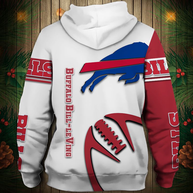 Buffalo Bills Hoodie 3D Graphic balls cheap Sweatshirt Pullover