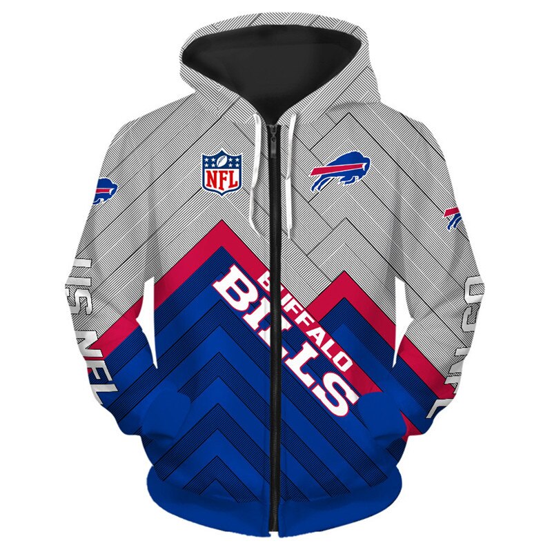 Buffalo Bills Hoodie 3D cheap Long Sweatshirt Pullover size S-5XL