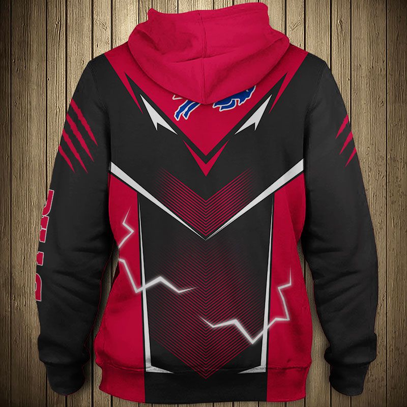 Buffalo Bills Hoodie lightning graphic gift for men