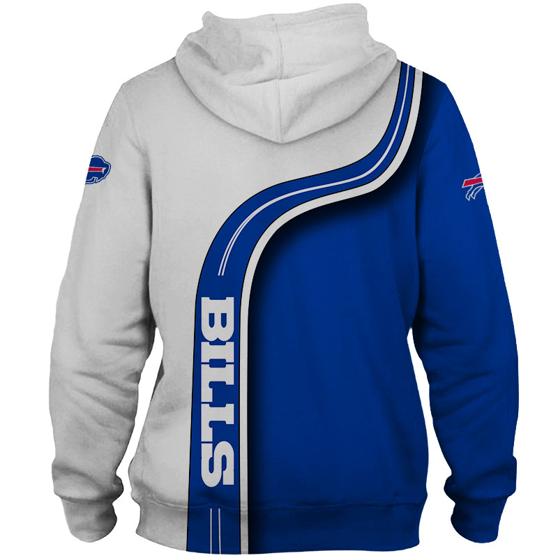 Buffalo Bills Zip Hoodie 3D cute Sweatshirt Pullover gift for fans