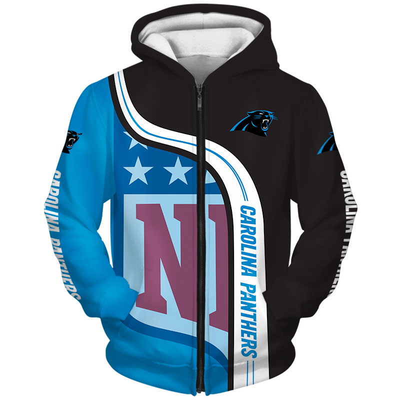 Carolina Panthers 3D Hoodie Pullover Sweatshirt NFL for fans