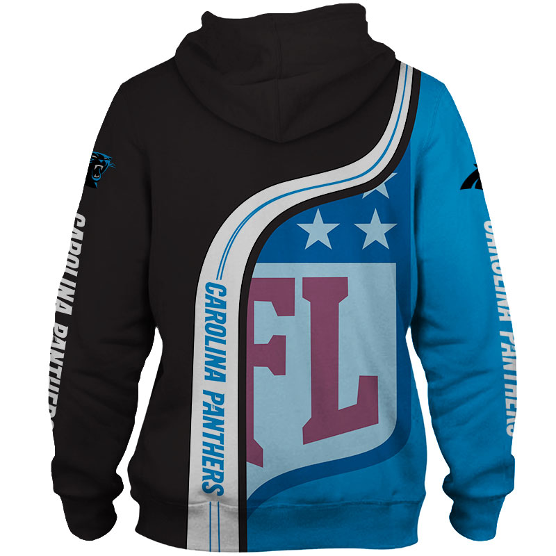 Carolina Panthers 3D Hoodie Pullover Sweatshirt NFL for fans