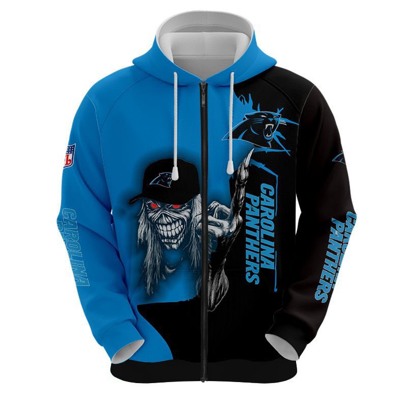 Carolina Panthers Hoodie ultra death graphic gift for Halloween