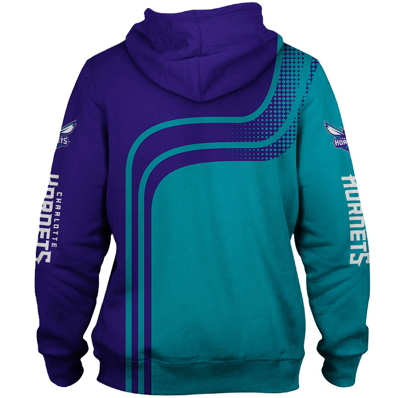 Charlotte Hornets hoodie 3D cheap basketball Sweatshirt for fans