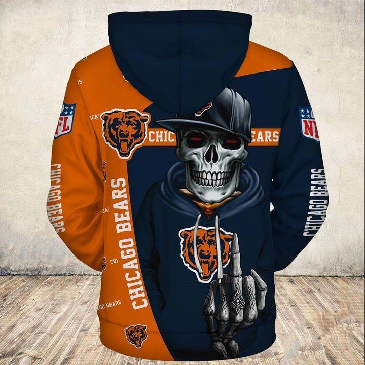 Chicago Bears Hoodies Cute Death gift for men