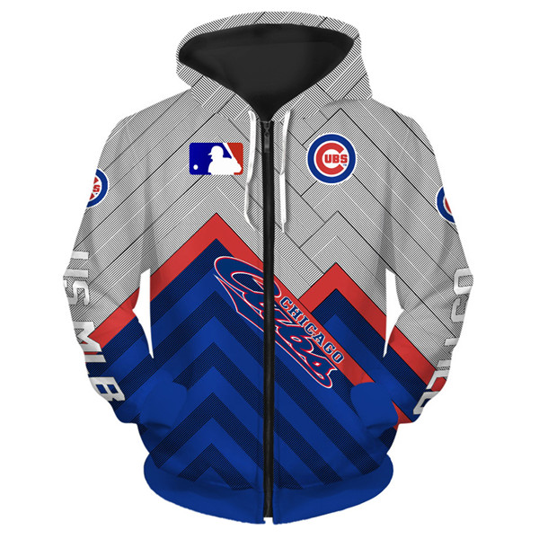 Chicago Cubs hoodie 3D cheap baseball Sweatshirt for fan MLB
