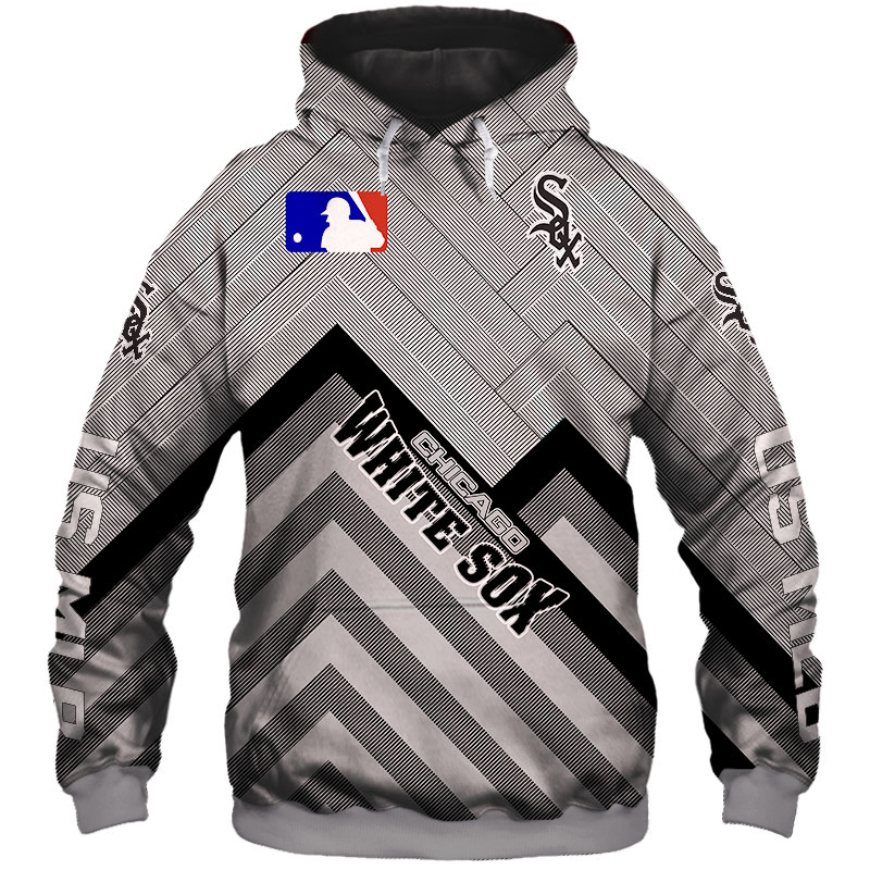 Chicago White Sox hoodie 3D cheap baseball Sweatshirt for fan MLB
