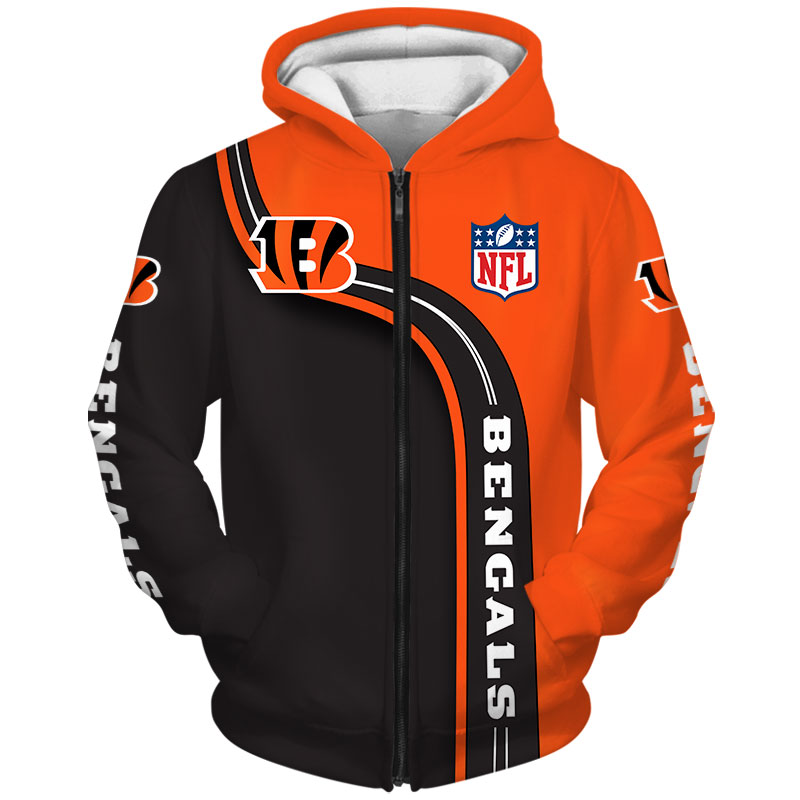 Cincinnati Bengals Hoodie 3D cute Sweatshirt Pullover gift for fans