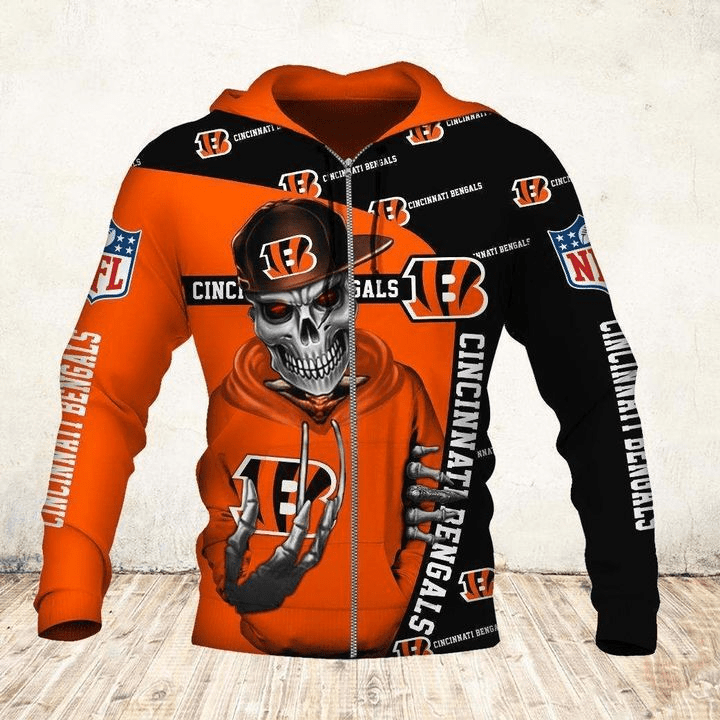 Cincinnati Bengals Hoodie Cute Death gift for men