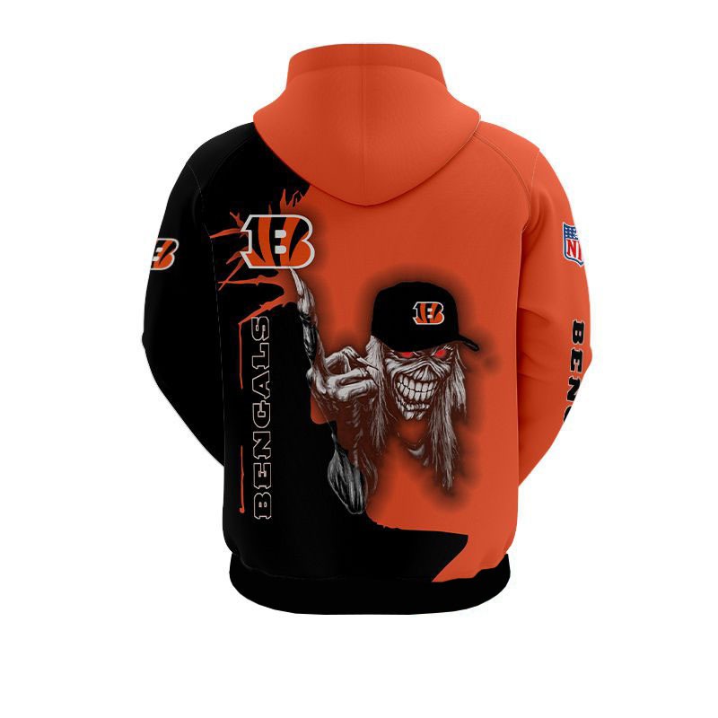 Cincinnati Bengals Hoodie ultra death graphic gift for Halloween