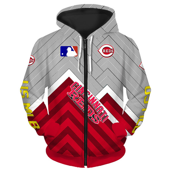 Cincinnati Reds hoodie 3D cheap baseball Sweatshirt for fan MLB