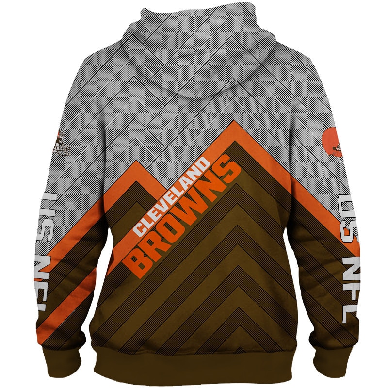 Cleveland Browns Hoodie 3D cheap Long Sweatshirt Pullover size S-5XL