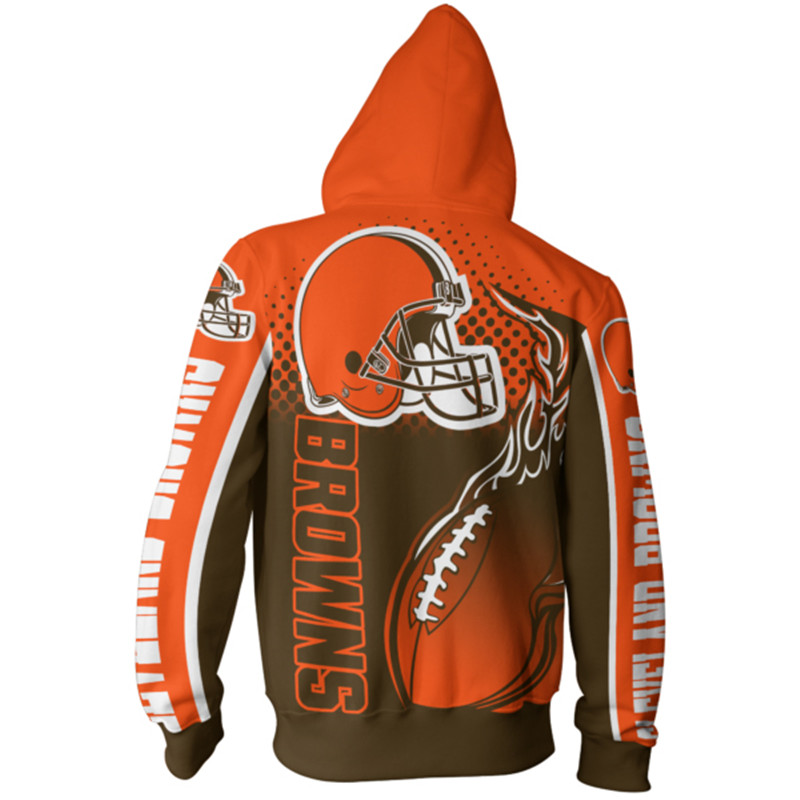 Cleveland Browns Hoodies Cute Flame Balls graphic gift for men