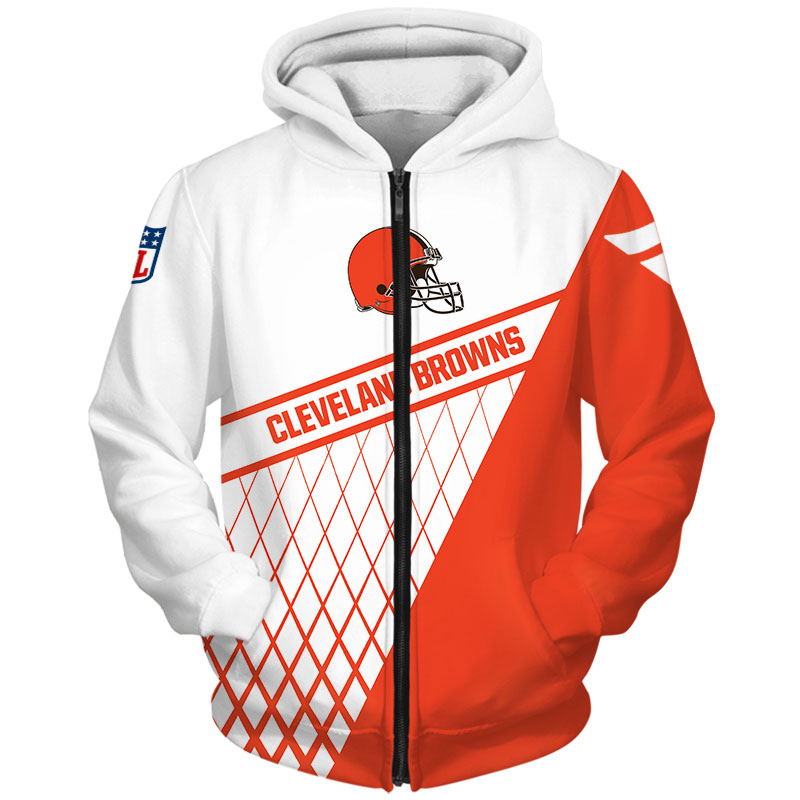 Cleveland Browns Zip Hoodie cheap Sweatshirt gift for fan