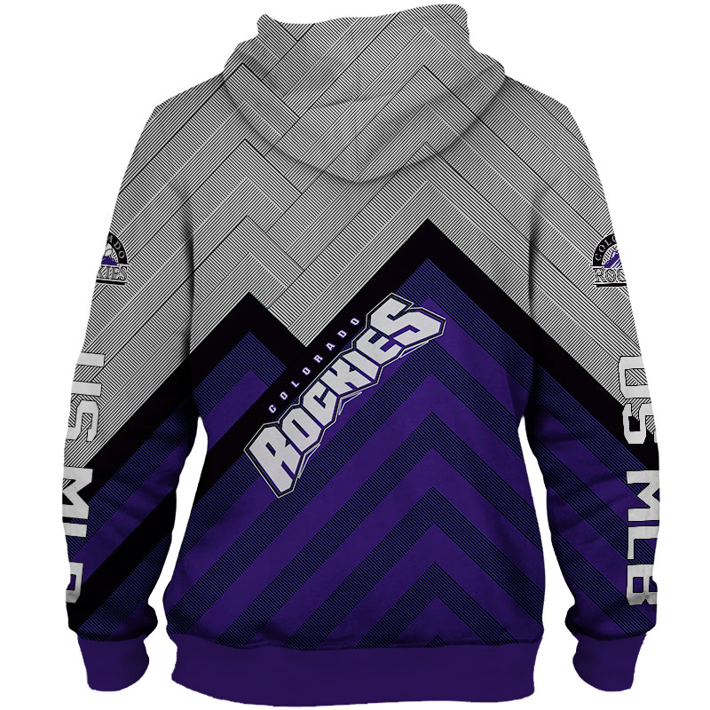 Colorado Rockies hoodie 3D cheap baseball Sweatshirt for fan MLB